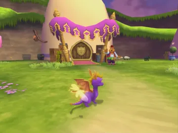 Spyro - A Hero's Tail screen shot game playing